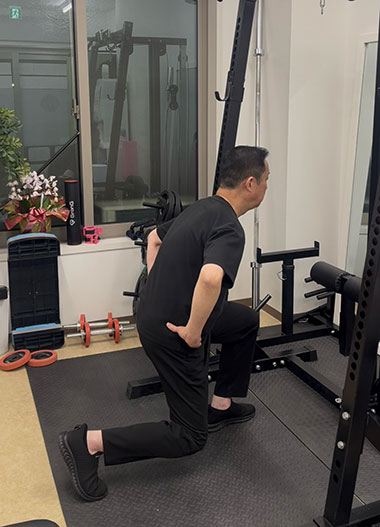 トレーニング風景