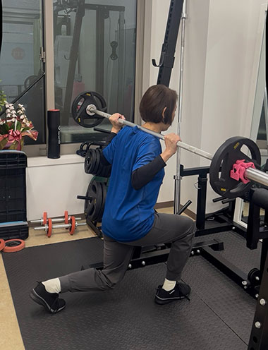 トレーニング風景