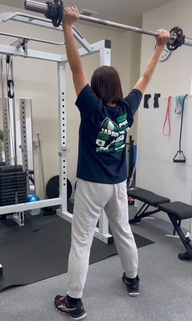 トレーニング風景